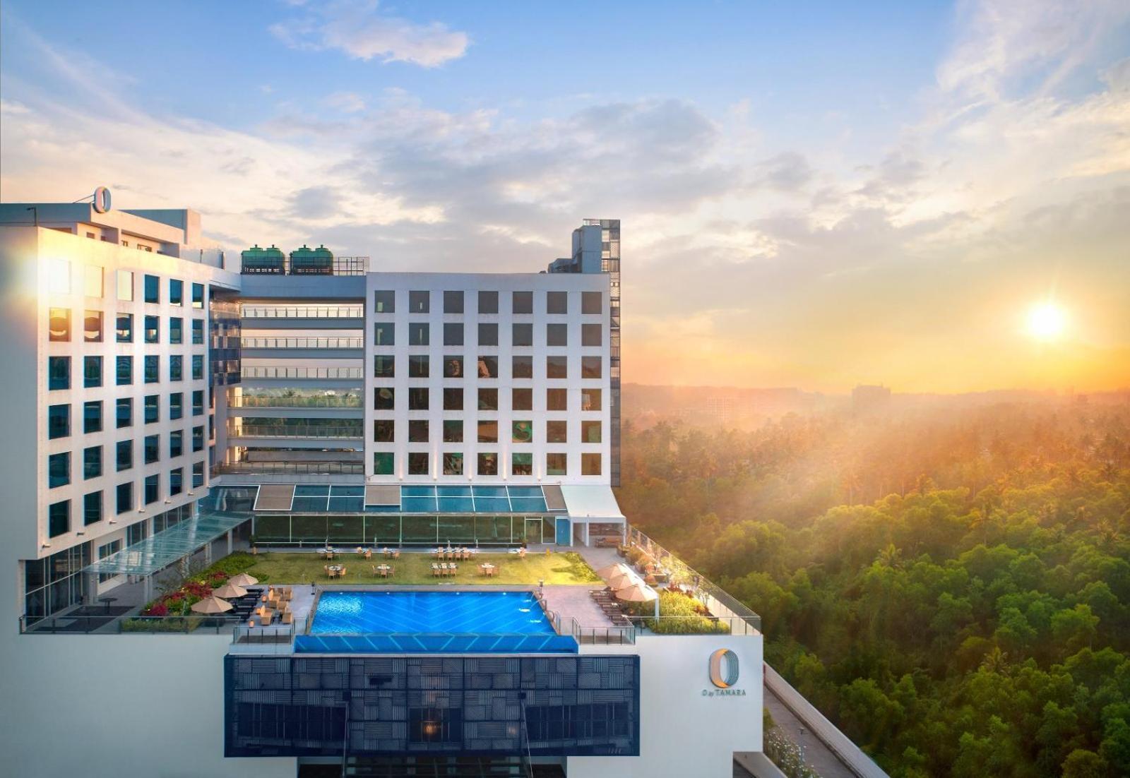 O By Tamara, Trivandrum Тривандрум Экстерьер фото The hotel's rooftop pool
